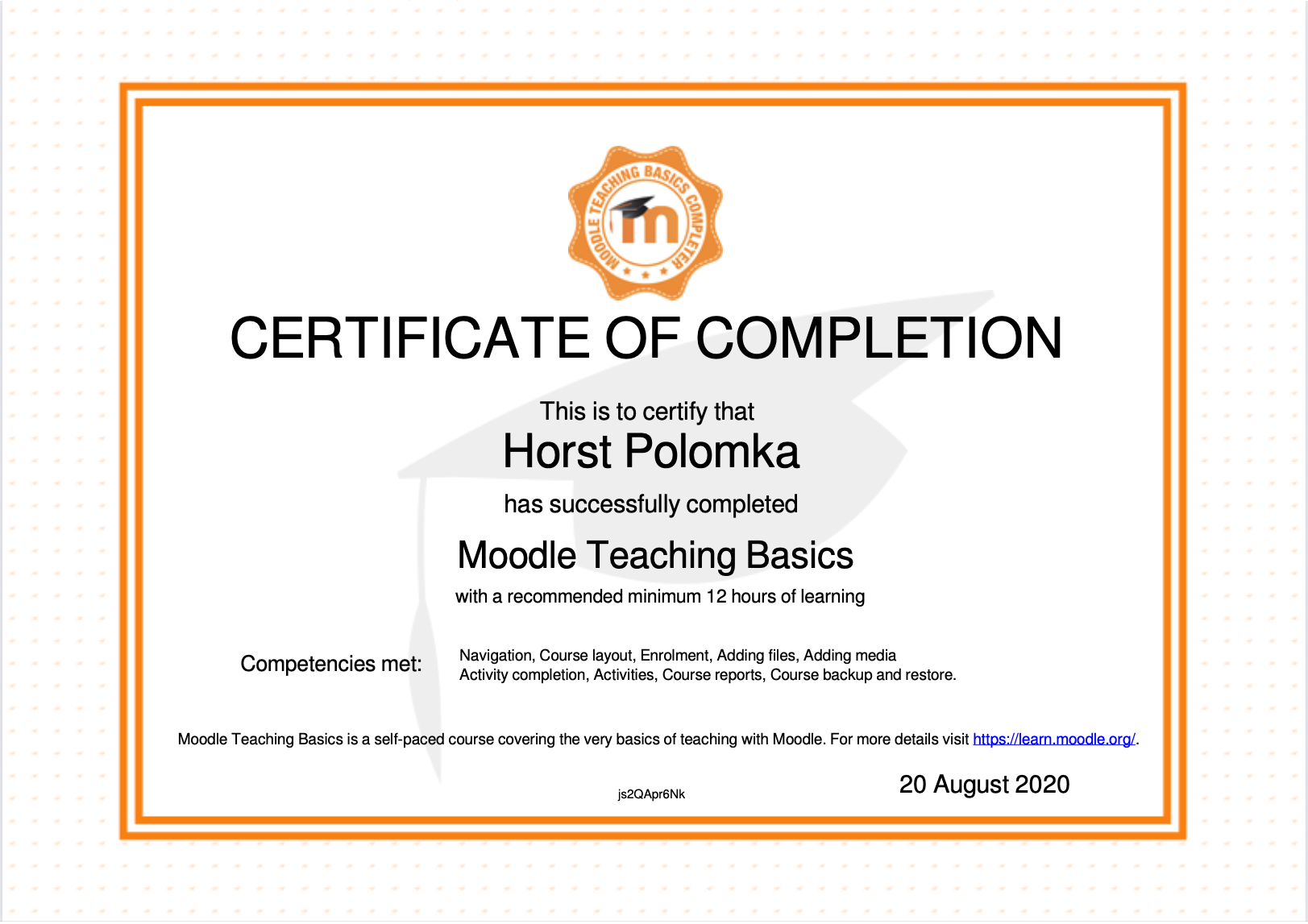 Moodle Teaching Basics.